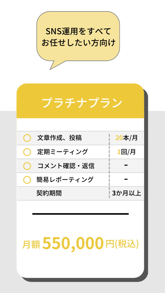 プラチナプラン