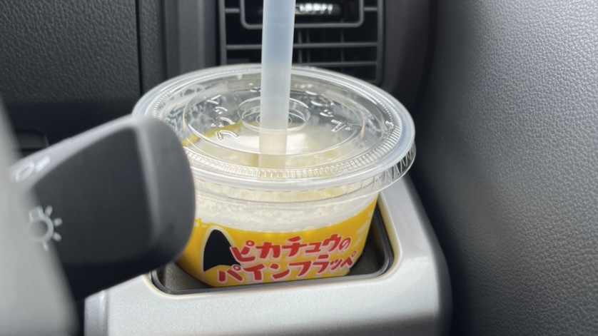 パイン味のフラッペにハマりました🍍